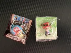 ワンピース ブロックコレクション チョッパー & マスコットピンズ 2種セット