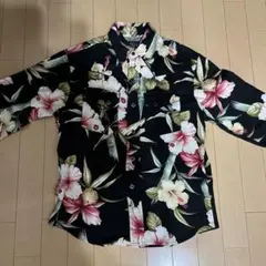 MOM &POP 花柄ウエスタンシャツ　36