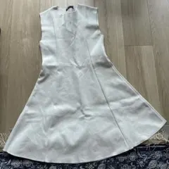 美品】INSCRIRE リネンノースリーブジャケット - メルカリ