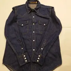 美品　Full Count フルカウントデニムウエスタンシャツのサムネイル