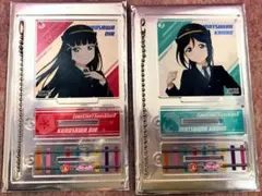 ラブライブ！「黒澤ダイヤ & 松浦果南 JR東海コラボ」アクキー まとめて