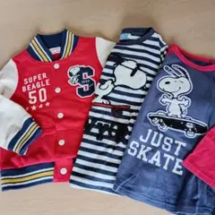スヌーピー　100cm ジャケット　長袖Tシャツ 　ロンT　パーカー