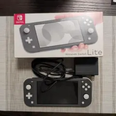 Nintendo Switch Lite グレー 本体（箱付き）