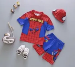 スパイダーマン 子供水着 100cm