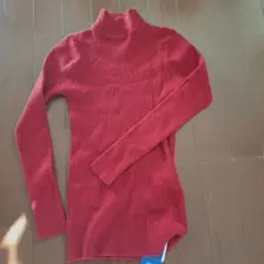 RiL.to D 赤 タートルネック セーター