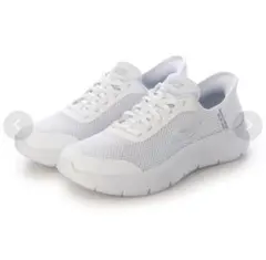 【美品】SKECHERS GO WALK Slip-ins ホワイト　23.5のサムネイル