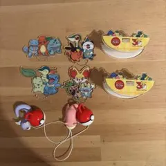 ポケモンバスボム2個釣竿なし ガスト アクリルスタンド 2種セット