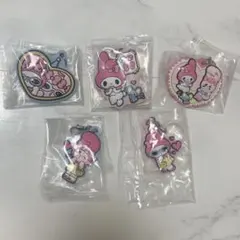 サンリオ　ぷっくりめじるしアクセサリー　マイメロ　エスターバニー　セミコンプ