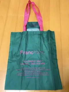 Francfranc フランフラン エコバック グリーン　ピンク