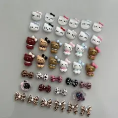 キティ　日焼けキティちゃん ネイルパーツ