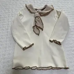 バースデイ &mignon 長袖Tシャツ アイボリー