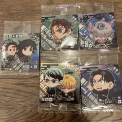 鬼滅の刃　ディフォルメシール　14 冨岡義勇　炭治郎　てちてち