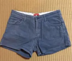 アースミュージック&エコロジー　コーデュロイ ショートパンツ　パンツ　 Mサイズ