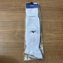 Mizuno サッカーソックス 23-25cm ホワイト/ブラック