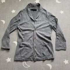 BEAUTY&YOUTH ショールカラー カーディガン グレー Mのサムネイル