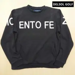 DELSOL GOLF 裏起毛トレーナー L-LL