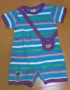 【値下げ中！】Dream☆babys ロンパース　ボーダー　70　ベビードール