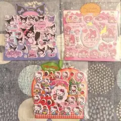 【韓国限定！正規品】サンリオ カフェシール マシュマロシール スフレシール　2