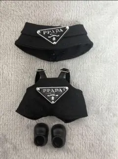 ラブブ 帽子 服 靴 3セット