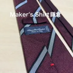 Drake's／ドレイクス／ships別注品／シルクレジメンタル／フレスコタイ