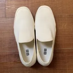 UNIQLO ユニクロ ニット スニーカー オフホワイト 27㎝のサムネイル