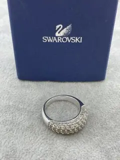 Swarovski スワロフスキー　パヴェ　リング　シルバー　58サイズのサムネイル