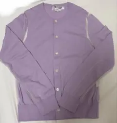 COMME des GARÇONS パープル カーディガン S