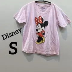 Disney 【S】ミニーマウス 半袖Tシャツ ピンク