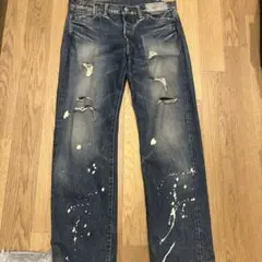 ダメージデニム リーバイス
