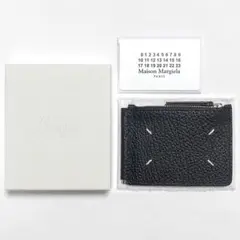 【新品未使用】メゾンマルジェラ マネークリップ ウォレット 財布 黒