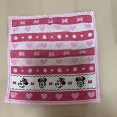 東京ディズニーリゾート ミニーマウス タオルハンカチ