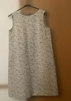 ノースリーブ ひざ丈ワンピース Sサイズ