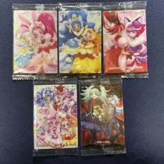 【未開封】プリキュアカードウエハース　キラキラ☆プリキュアアラモード5枚セット