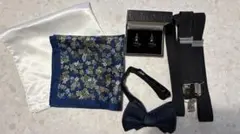 蝶ネクタイ サスペンダー