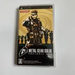 METAL GEAR SOLID PORTABLE OPS PSP