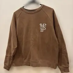 MYSUGARBABE ブラウン スウェット
