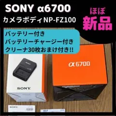 最終値下げ 新品同様 SONYα6700 シャッター1521回 未使用近い元箱