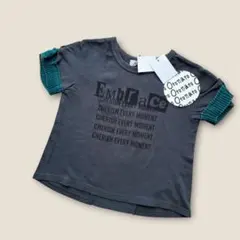 新品　Otonato 半袖Tシャツ プリーツ袖 100センチのサムネイル