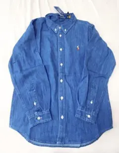 タグ付き‼️Polo by Ralph Lauren デニム長袖シャツ サイズ0 - メルカリ