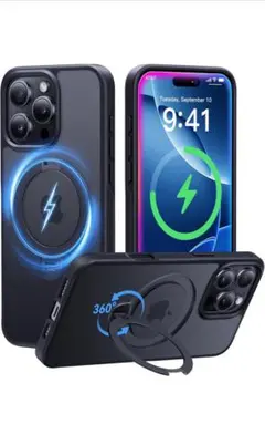 360°回転 MagSafe対応 iPhone16PRO用ケース　6.3インチ