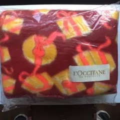 ブランケット　L’OCCITANE　　ロクシタン　ひざ掛け　未使用　ポリエステル