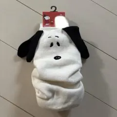 【新品タグ付】スヌーピー レッグウォーマー 裏ボアタイプ 40cm丈