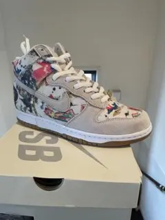 激安　Supreme × NIKE SB ダンク ハイ ラメルジー 新品27㎝