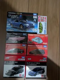 トミカ 8台セット まとめ売り　 スカイライン GT-R 　スバル360他