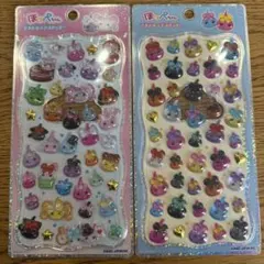 【（株）カミオジャパン】ほっぺちゃん　2種　プチドロップステッカー