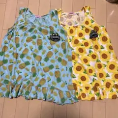 ノースリーブタンクトップ 2枚セット150㎝&160㎝