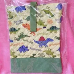 シューズバッグ 縦30×横23cm 恐竜