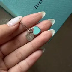 TIFFANY&CO ティファニーブルー カップケーキ チャーム ネックレス 