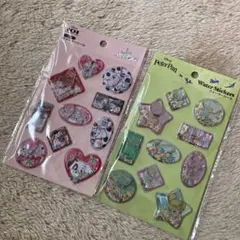 ディズニーウォーターシール101匹ワンちゃん　ピーターパンティンカーベル　セリア