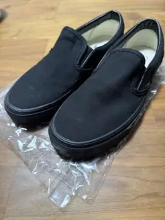 Vans スリッポン US企画ブラック US 7.5 ほぼ新品